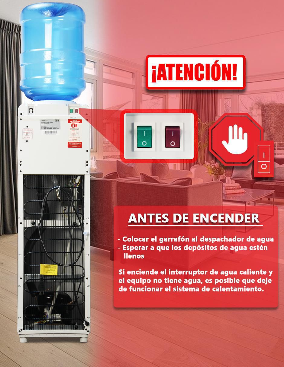 Dispensador de agua eléctrico Frostwater