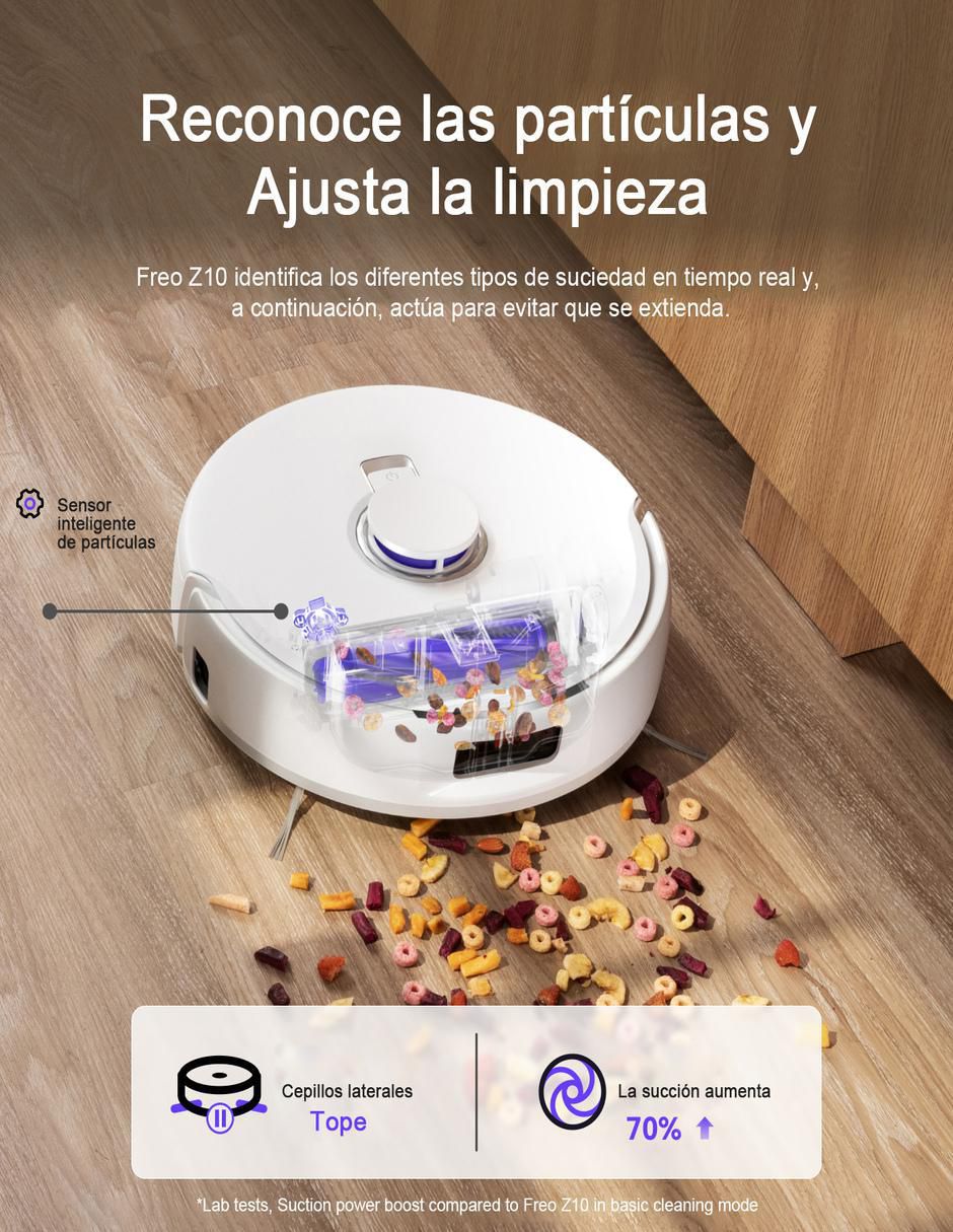 Aspiradora robot freo 1 litro 8