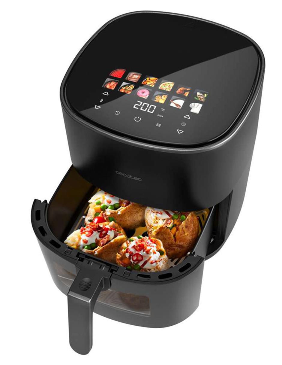 Freidora de aire con compartimento único cecotec cecofry&grill 6.6 l