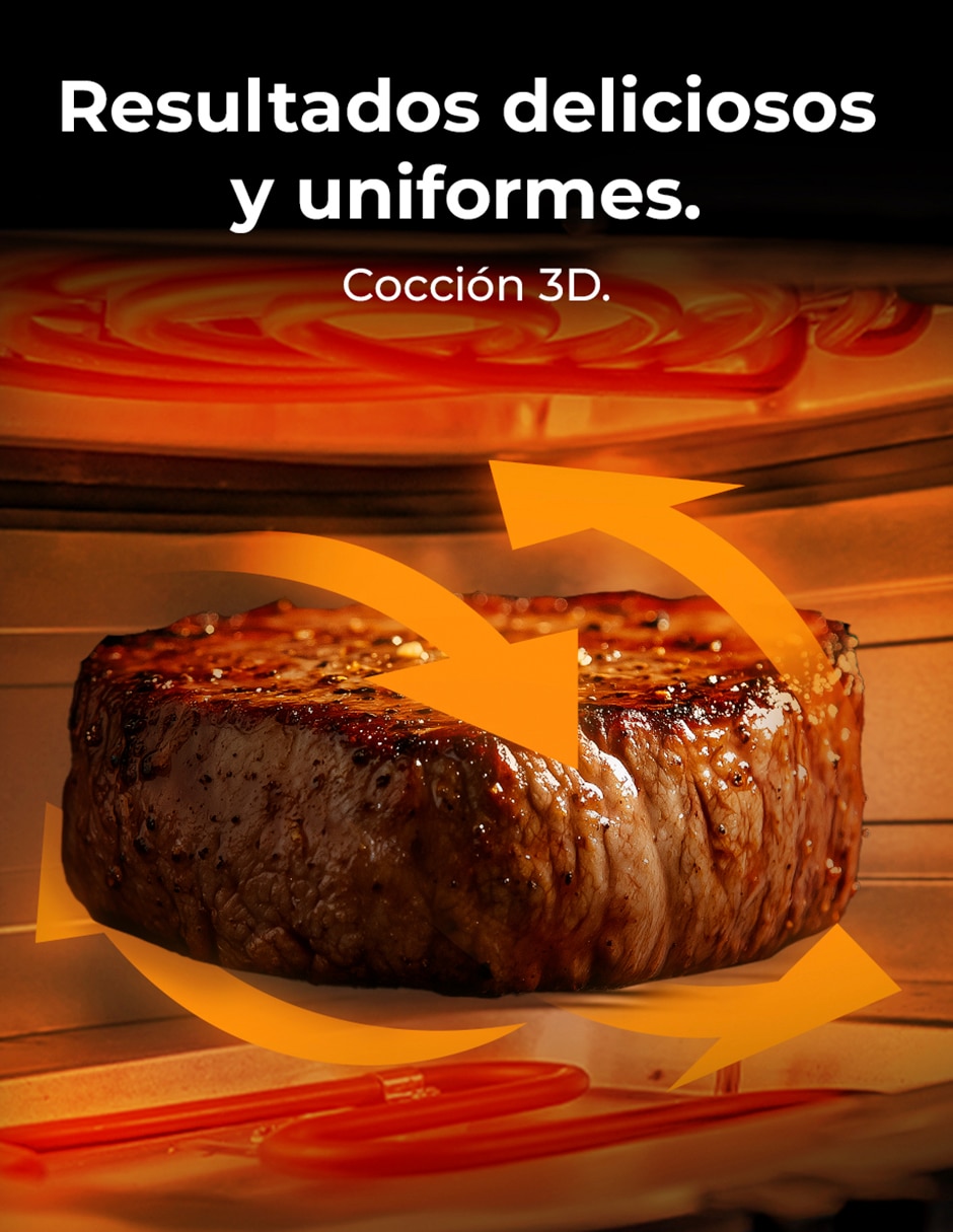 Freidora de aire con compartimento único cecotec cecofry&grill 6.6 l