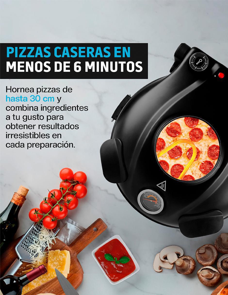 Horno Eléctrico para Pizza con Piedra Refractaria Cerámica 30 cm