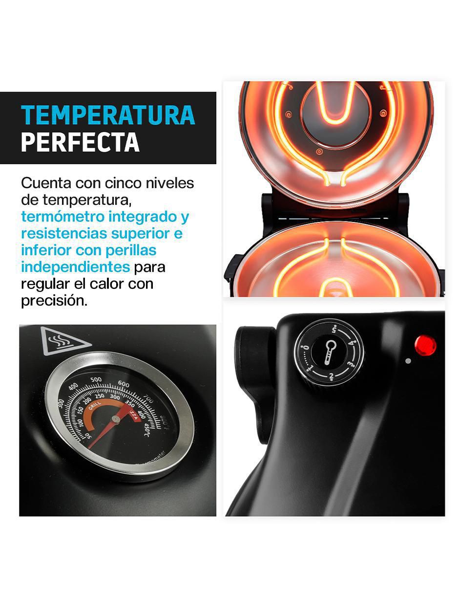 Horno Eléctrico para Pizza con Piedra Refractaria Cerámica 30 cm 9