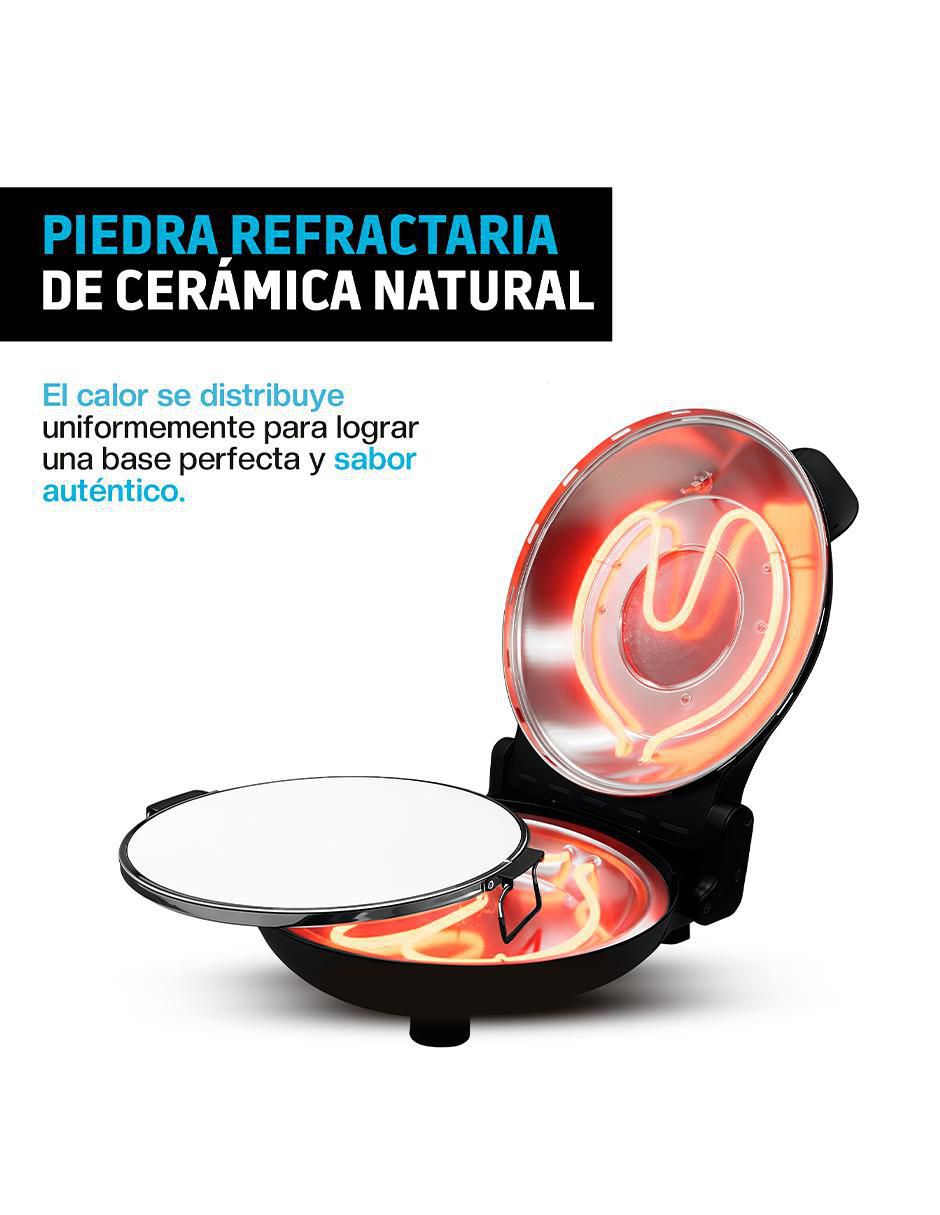 Horno Eléctrico para Pizza con Piedra Refractaria Cerámica 30 cm