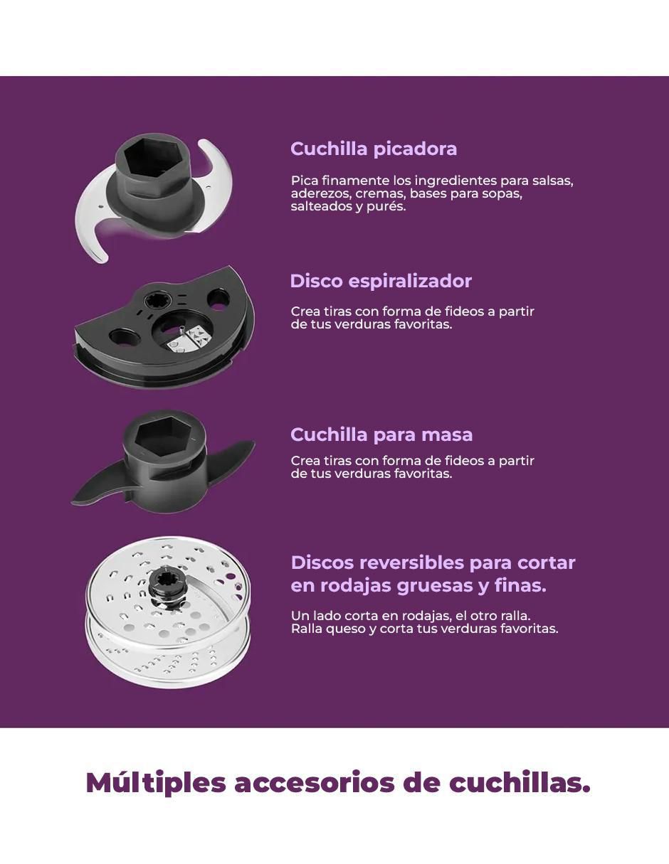 Procesador de alimentos Nutribullet cuchillas de acero inoxidable