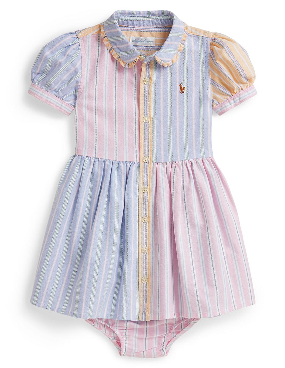 Vestido manga globo para bebé niña Vestido manga globo para bebé niña