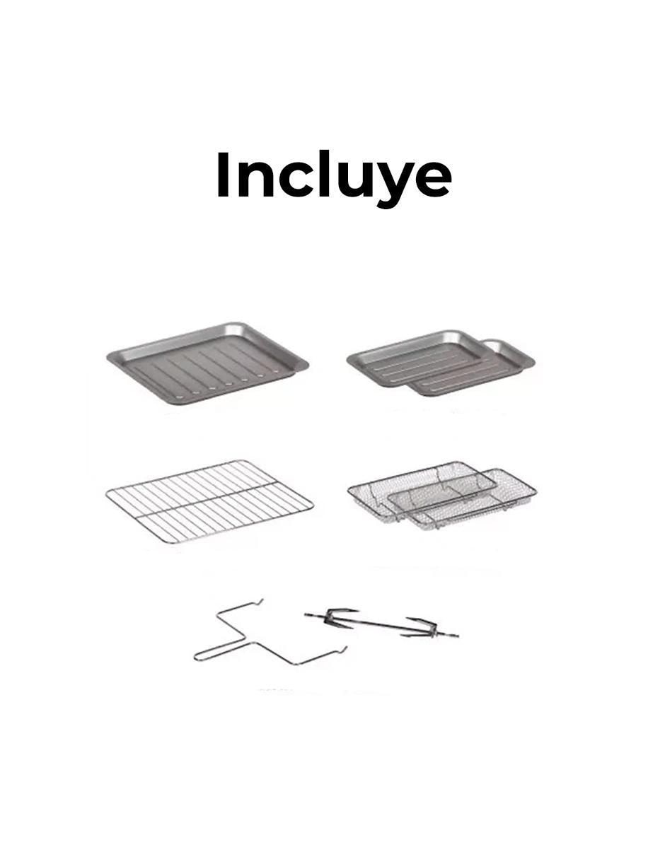 Horno eléctrico freidora Emeril Lagasse 400718-02 French Door 23 L