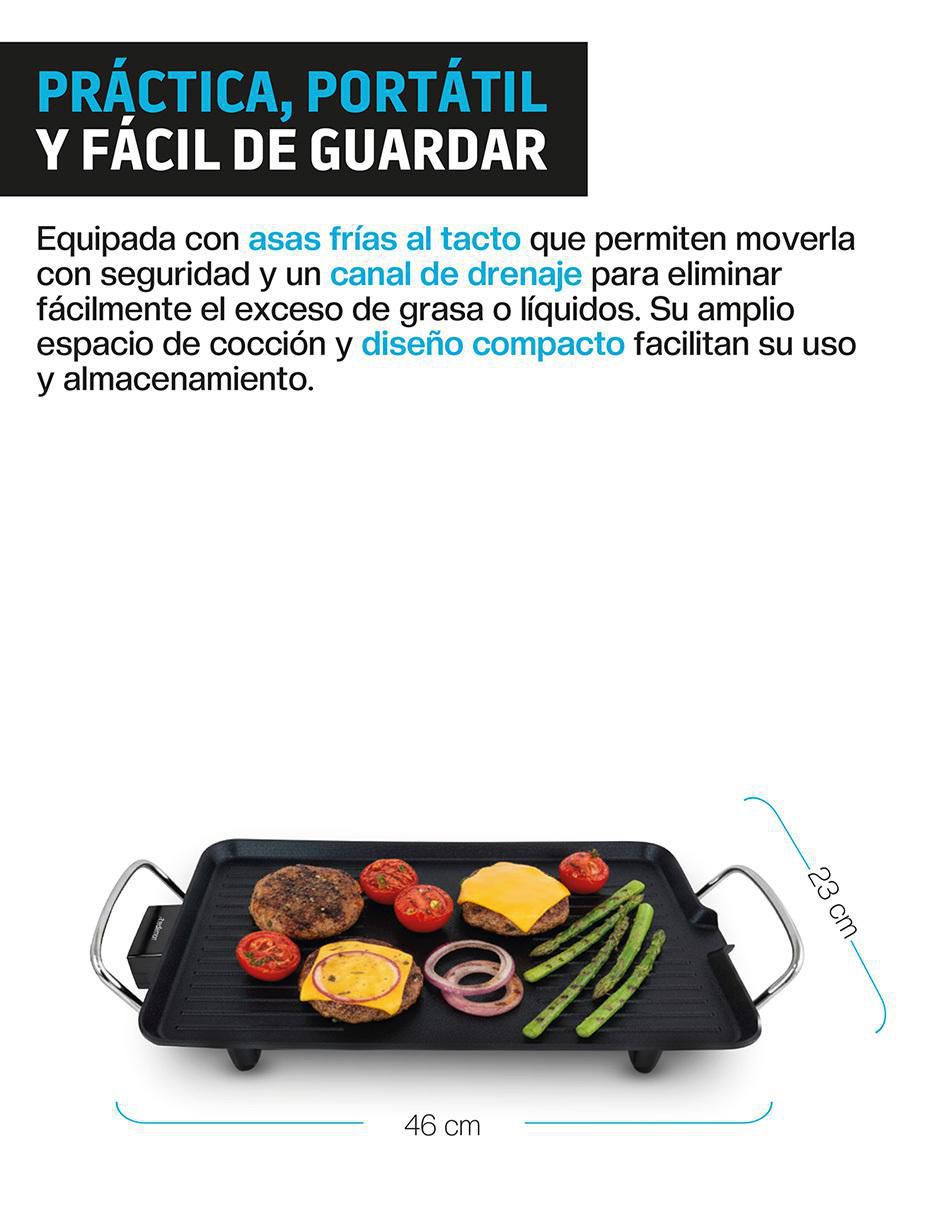 Parrilla eléctrica Extragrande 9