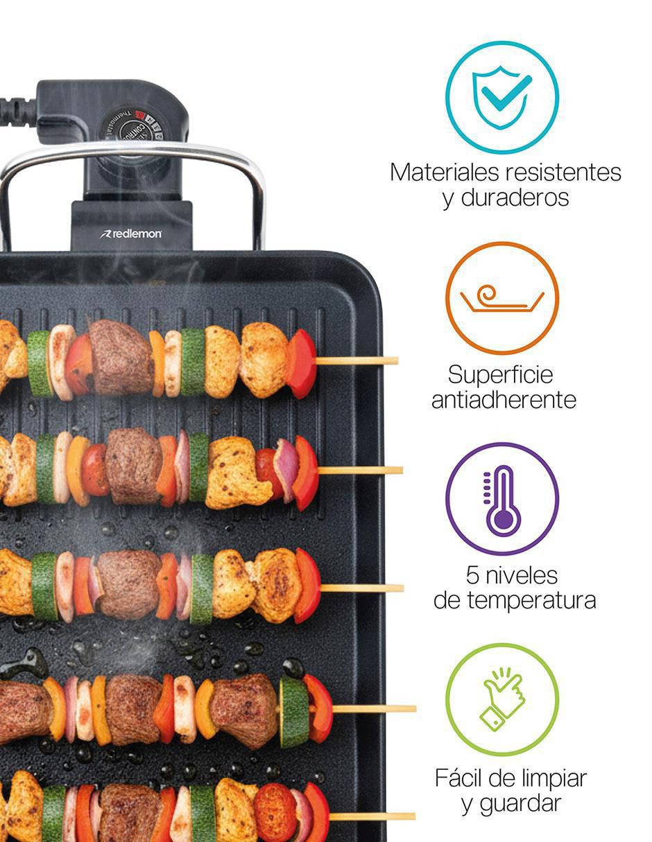 Parrilla eléctrica Extragrande 5
