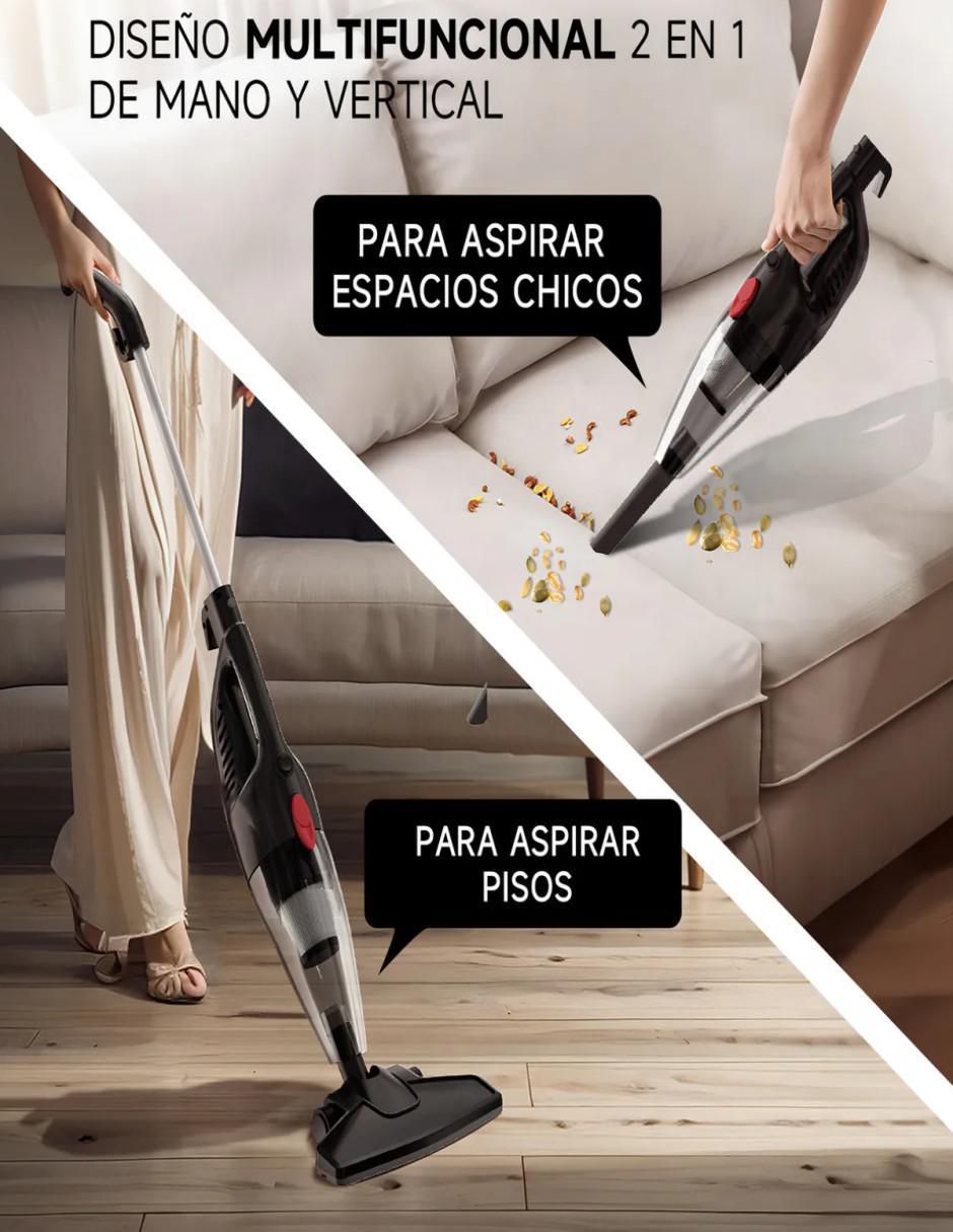 Aspiradora vertical 1.2 litros