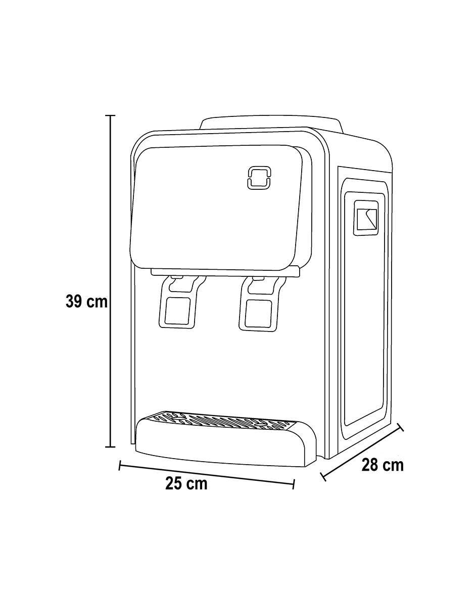 Dispensador de agua eléctrico Dace EAM06B 6