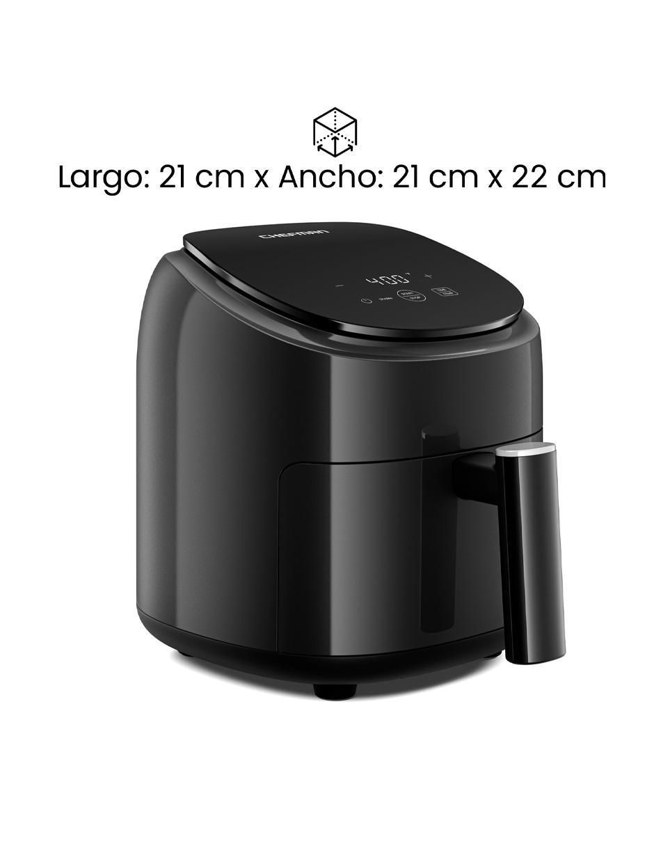 Freidora de aire 1.8L RJ38-2D-BLACK-MX 4