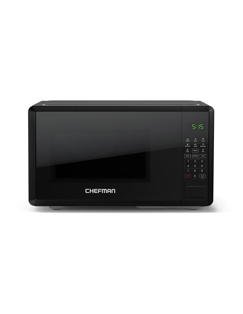 Horno de microondas convencional Chefman modelo RJ55-BLK-7-MX de 0.7 pies cúbicos