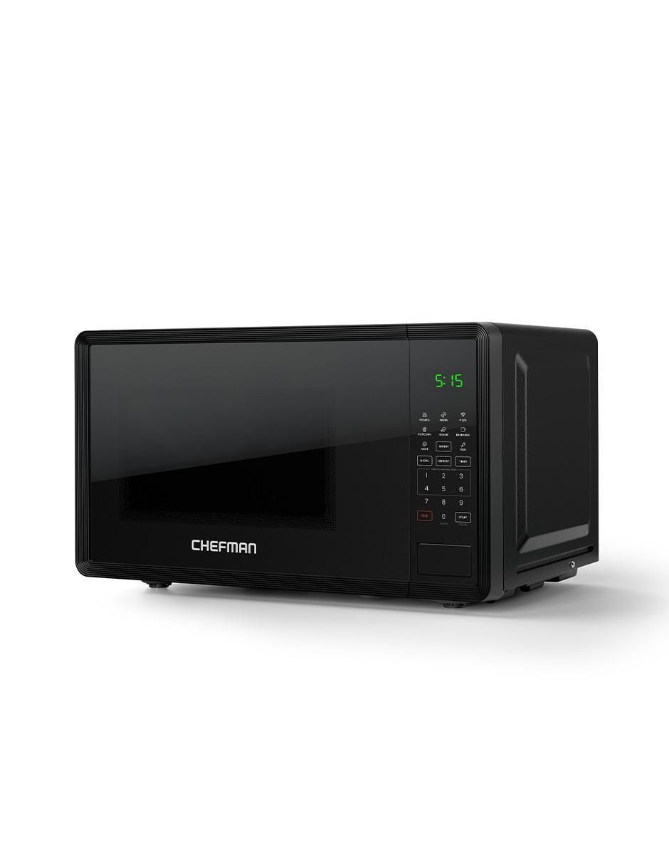 Horno de microondas convencional Chefman modelo RJ55-BLK-7-MX de 0.7 pies cúbicos