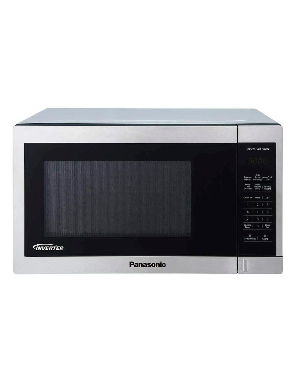 Horno de microondas convencional Panasonic modelo NN-CS678C de 1.3 pies cúbicos