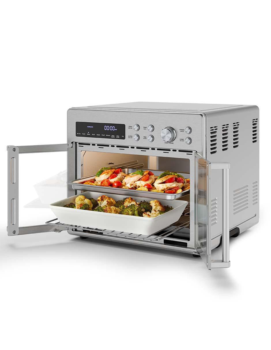 Horno eléctrico freidora rj50-fdaf-d25mx chefman 22 l 2