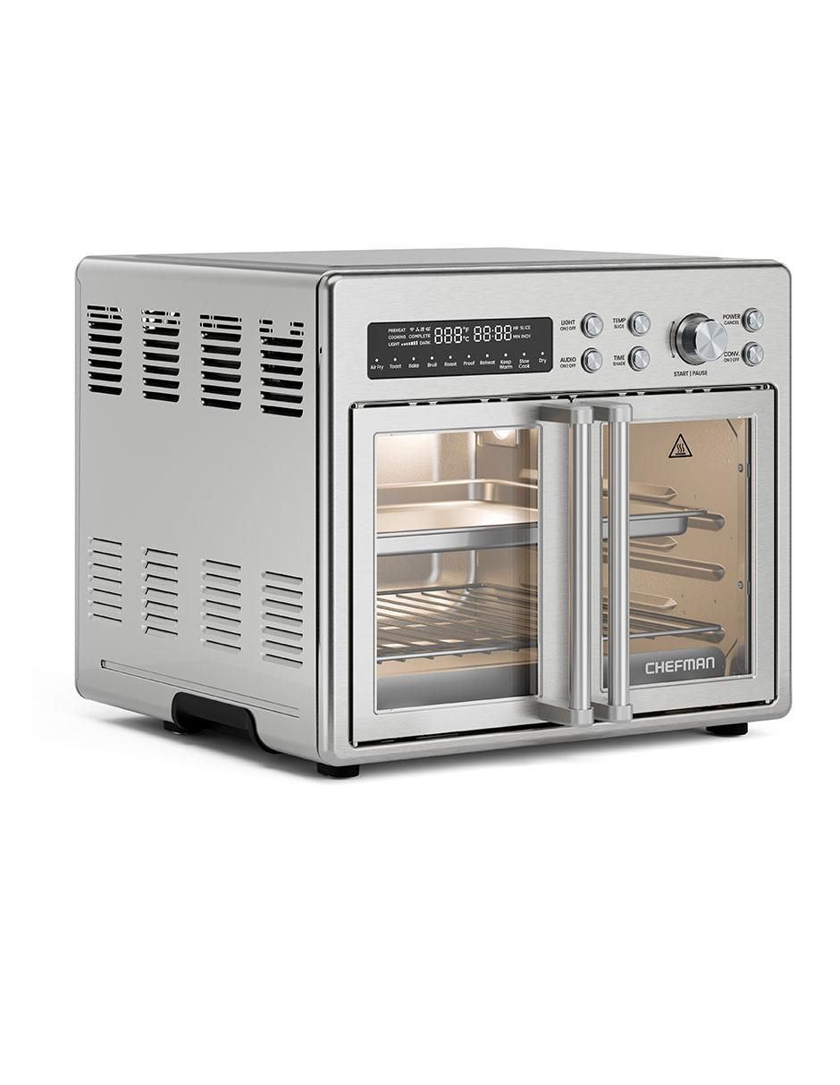 Horno eléctrico freidora rj50-fdaf-d25mx chefman 22 l 4