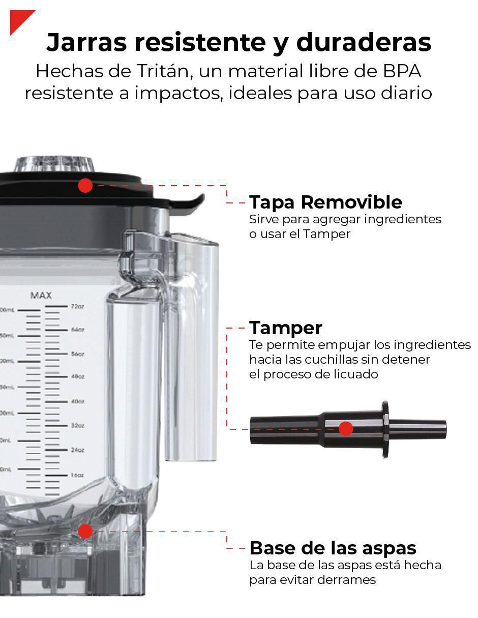 Licuadora Bogner BSB07NPAQ 16 velocidades