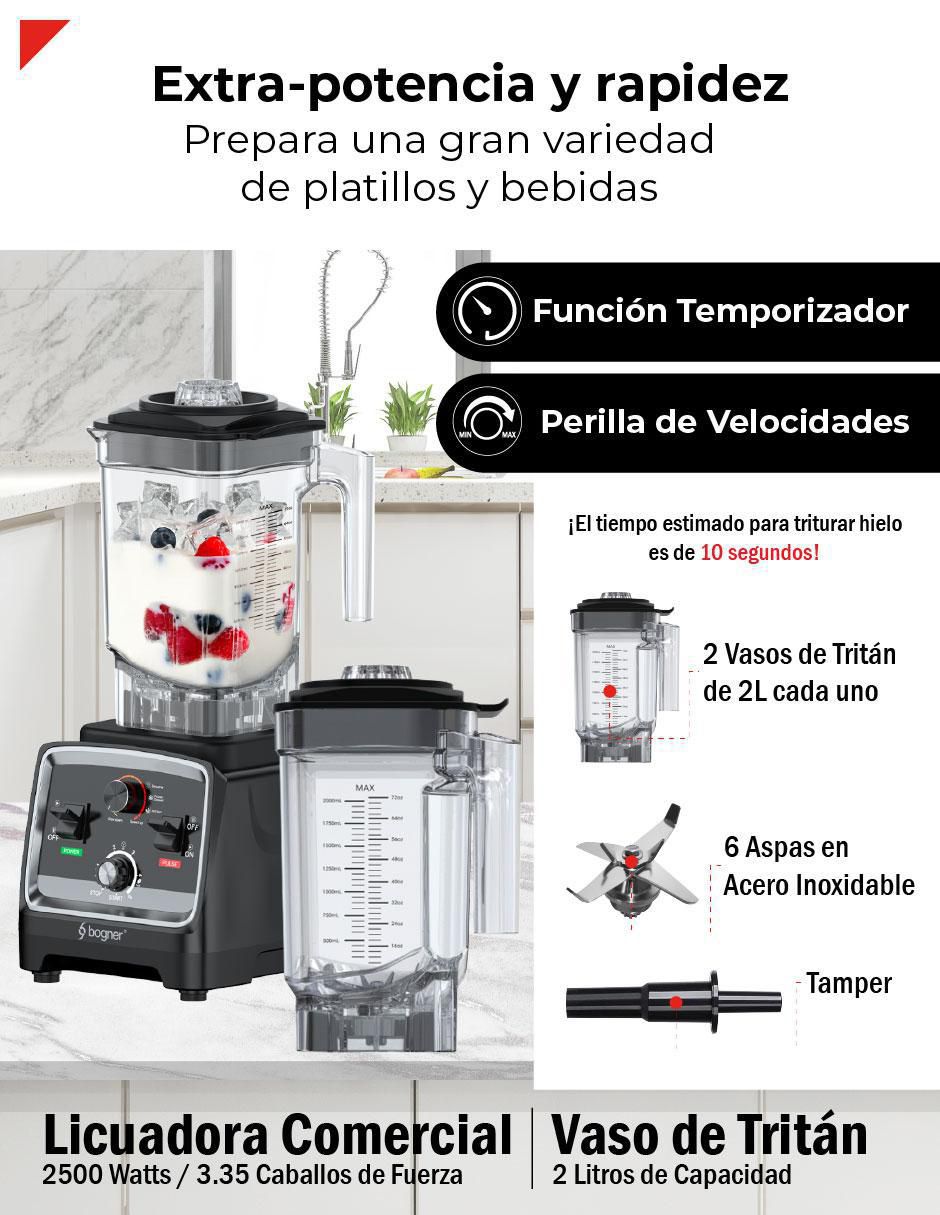 Licuadora Bogner BSB07NPAQ 16 velocidades