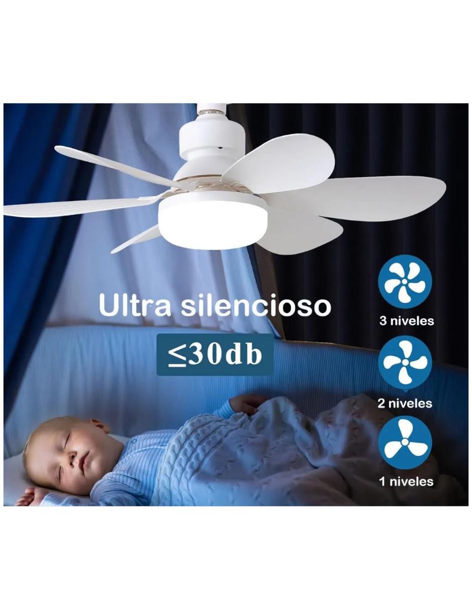 Ventilador de techo con control remoto 3 velocidades 2