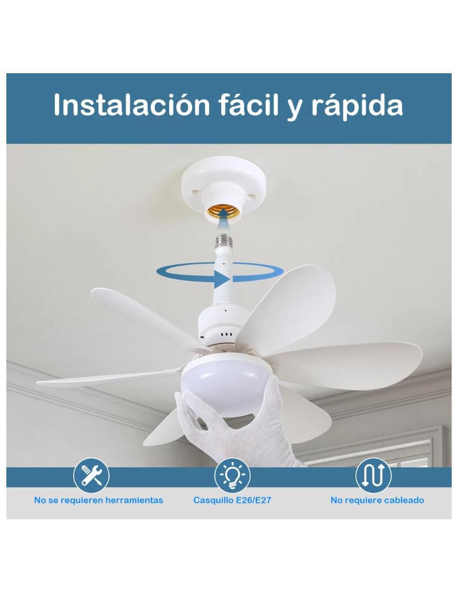 Ventilador de techo con control remoto 3 velocidades 3