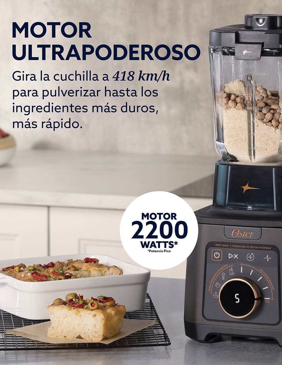 Licuadora reversible oster blstxt-xg 9 velocidades