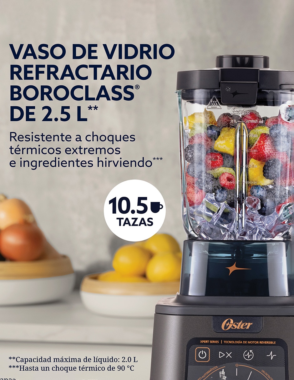 Licuadora reversible oster blstxt-xg 9 velocidades