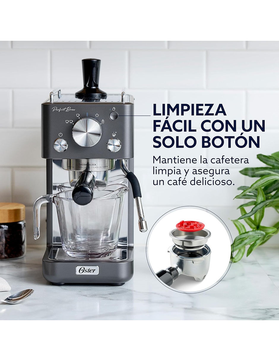Cafetera Espresso Oster Perfect Brew Bvstem7201