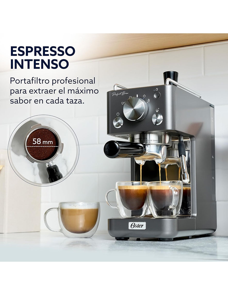 Cafetera Espresso Oster Perfect Brew Bvstem7201