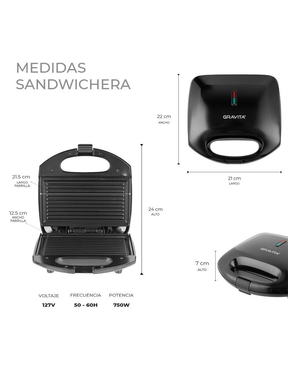 Sandwichera Gravita 136034