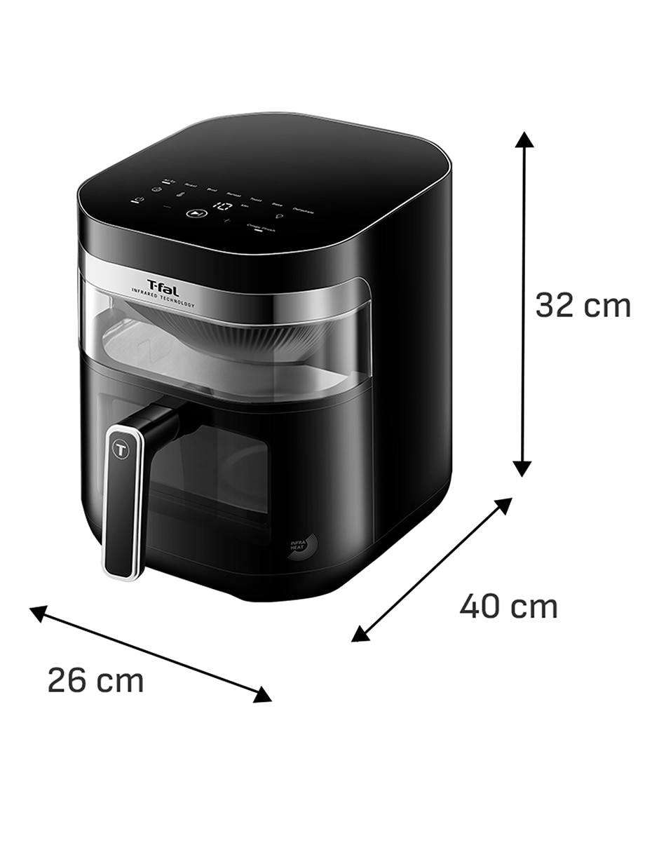 Freidora de aire con compartimento único T-fal Infrared 7 L EY8328X0