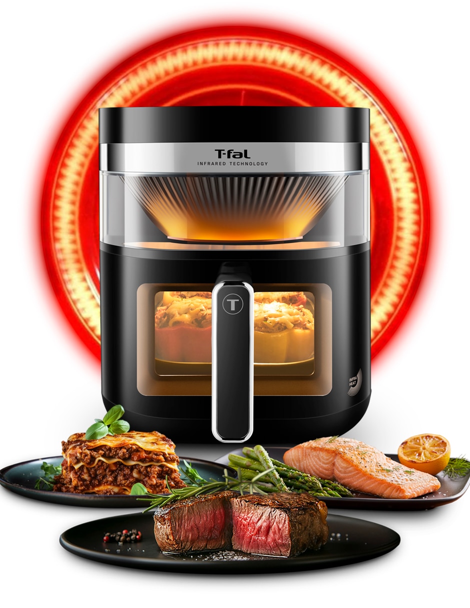Freidora de aire con compartimento único T-fal Infrared 7 L EY8328X0