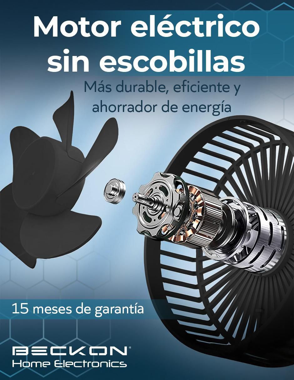 Ventilador de escritorio Beckon 4 velocidades