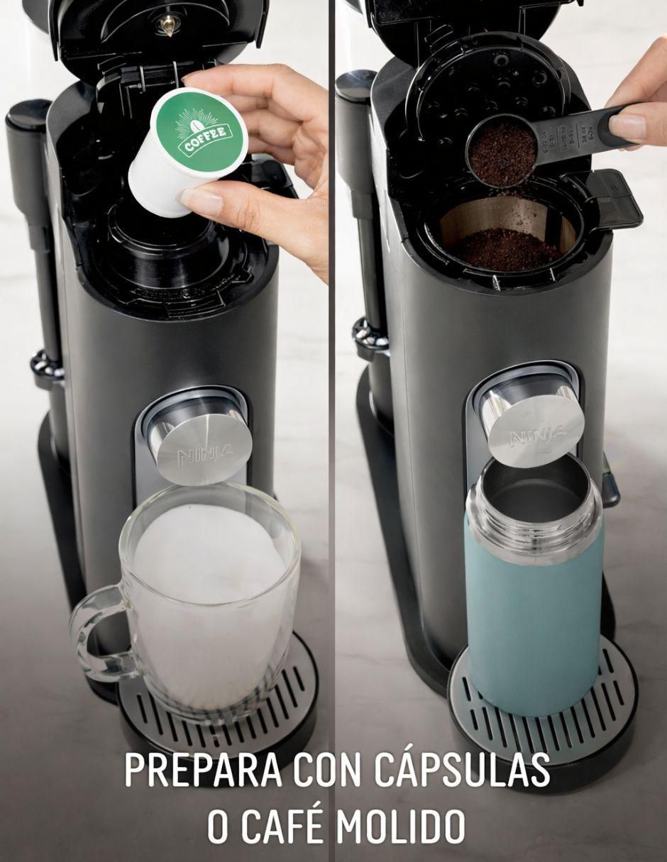 Cafetera combi Pods & Grounds 6