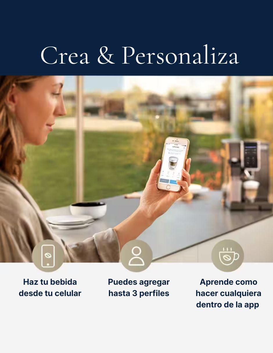 Cafetera espresso Delonghi Dinamica Plus ECAM37095TI