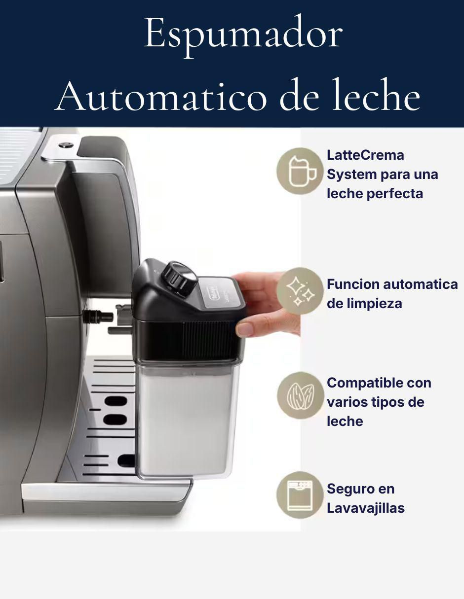 Cafetera espresso Delonghi Dinamica Plus ECAM37095TI