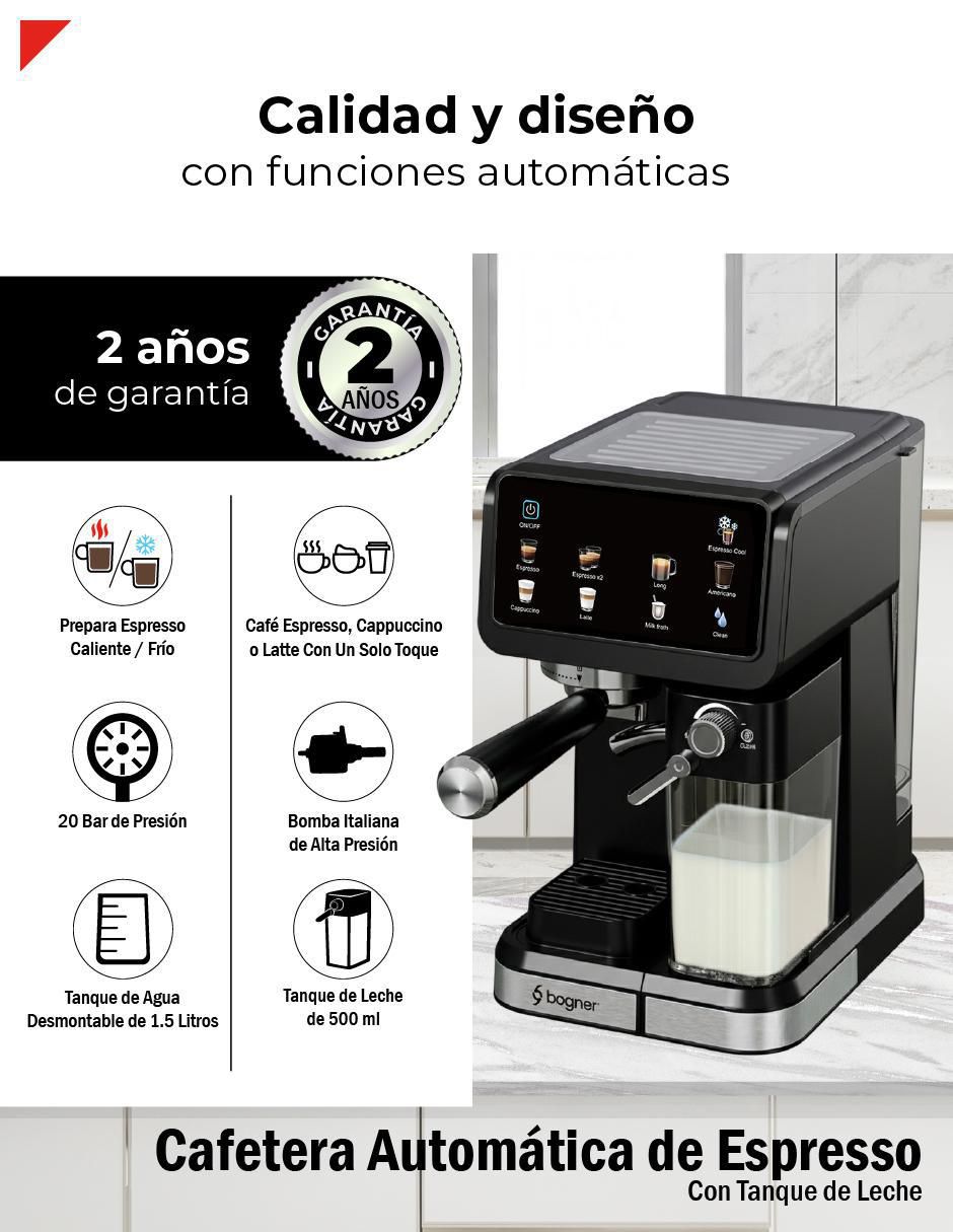 Cafetera espresso Bogner BDECM03B