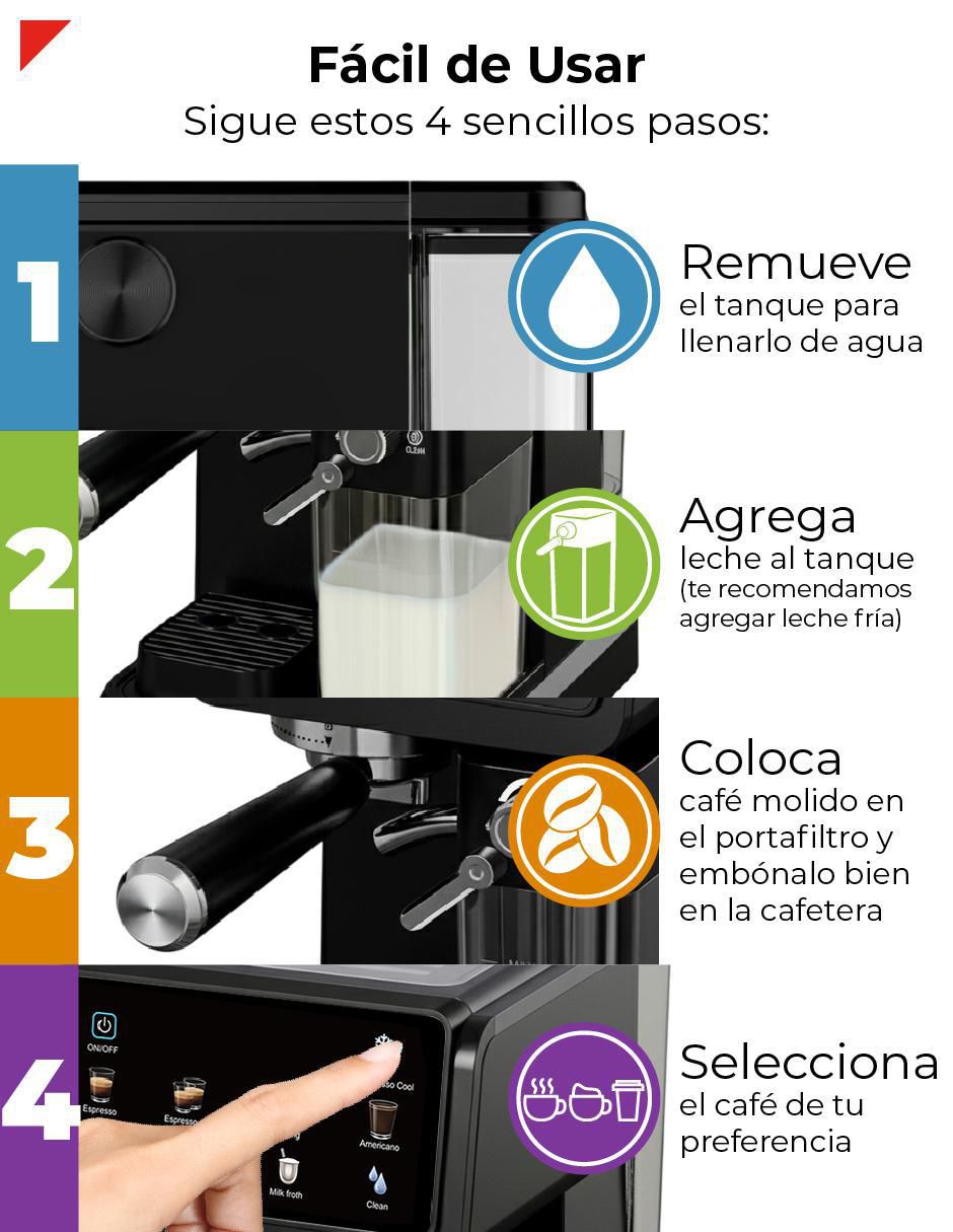 Cafetera espresso Bogner BDECM03B