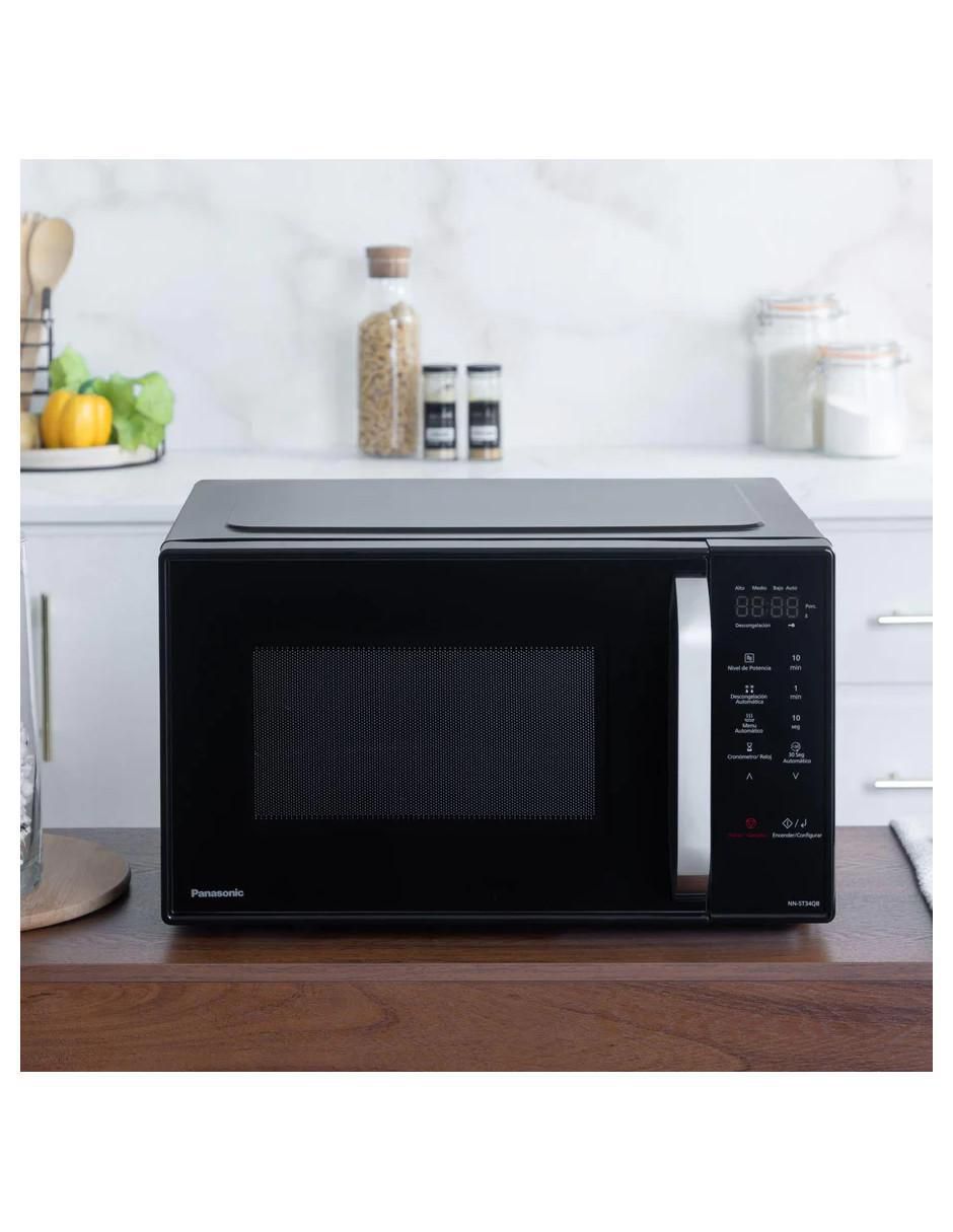 Horno de microondas convencional Panasonic modelo NN-ST34QBRPH de 0.9 pies
