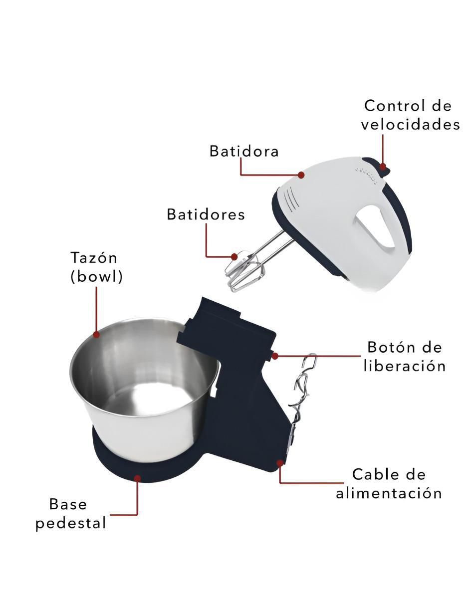 Batidora pedestal 7 velocidades Batidora pedestal 7 velocidades