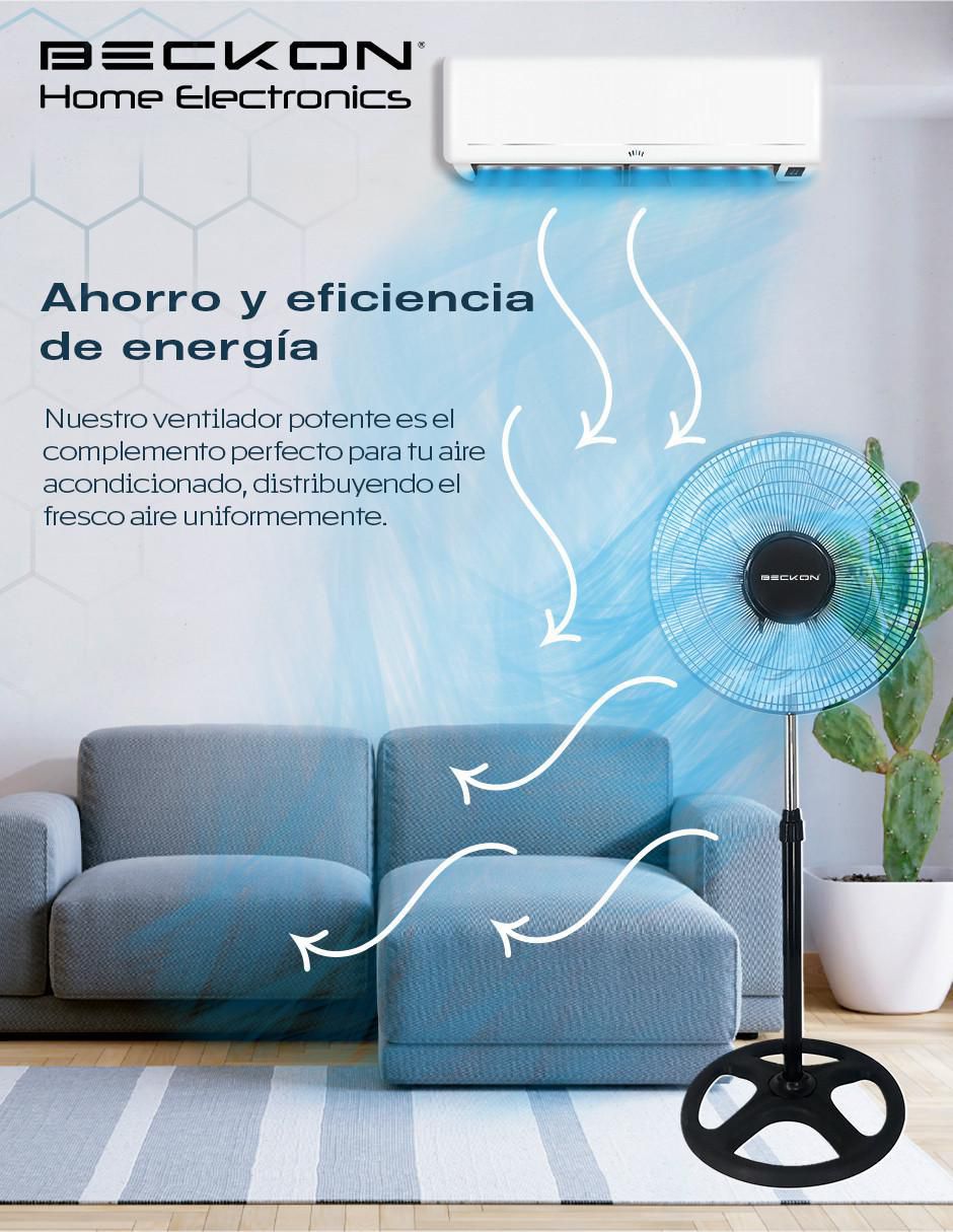 Ventilador de pedestal 3 velocidades