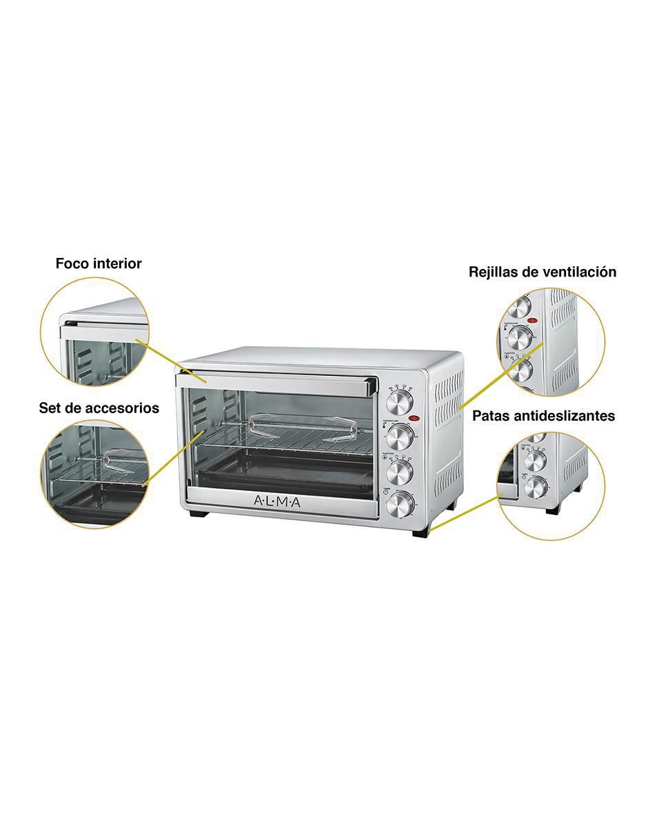 Horno eléctrico rosticero GR33RC 33 L 2