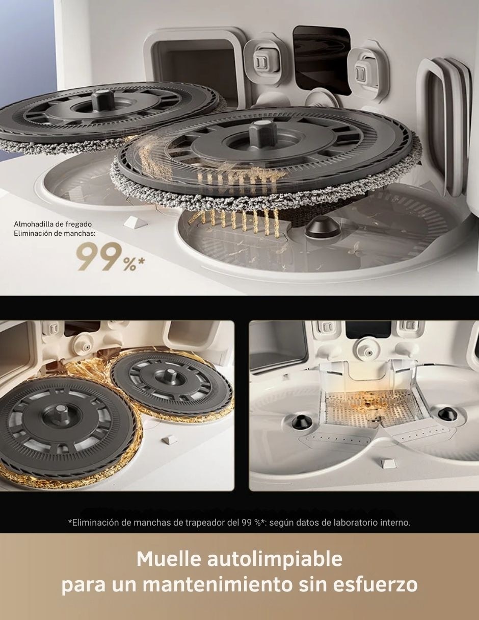Aspiradora robot Dreame Dreame L40s Ultra Robot Vacuum 3 litros