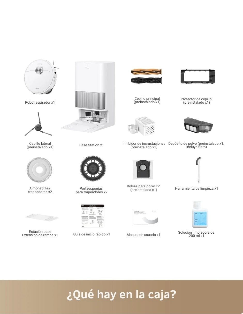 Aspiradora robot Dreame Dreame L40s Ultra Robot Vacuum 3 litros