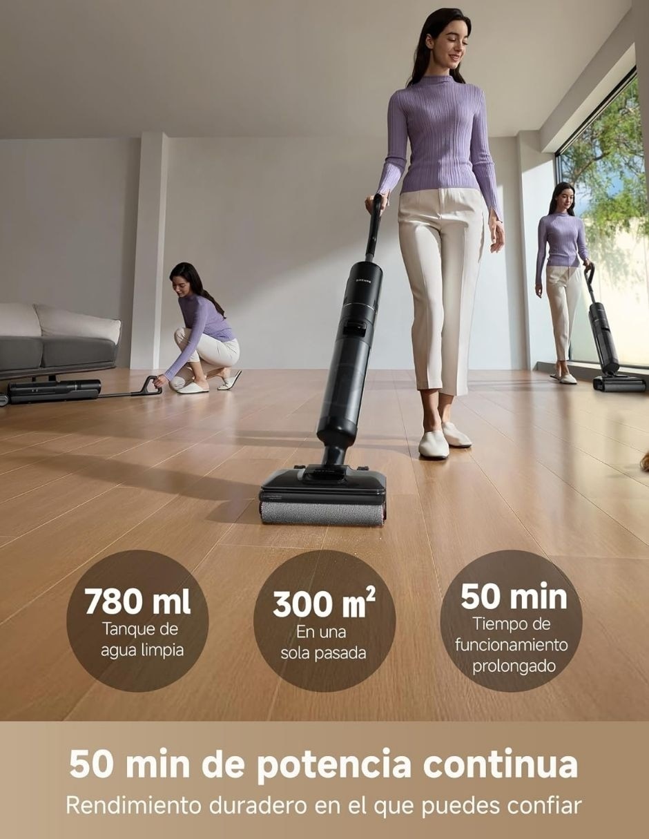 Aspiradora Dreame Dreame H12 Pro FlexReach Wet and Dry Vacuum 760 ml
