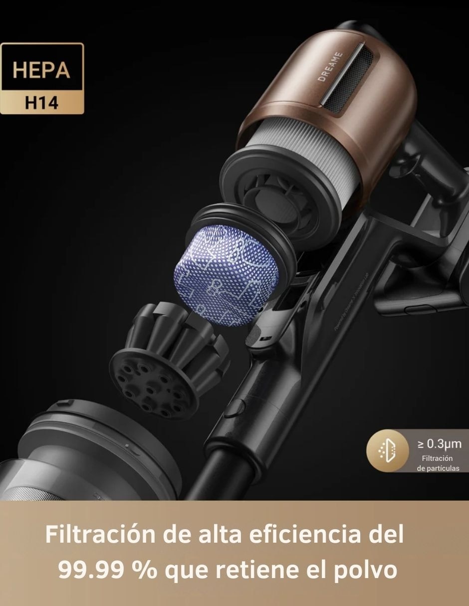 Aspiradora ciclónica Dreame Dreame Z20 Station Cordless Stick Vacuum
