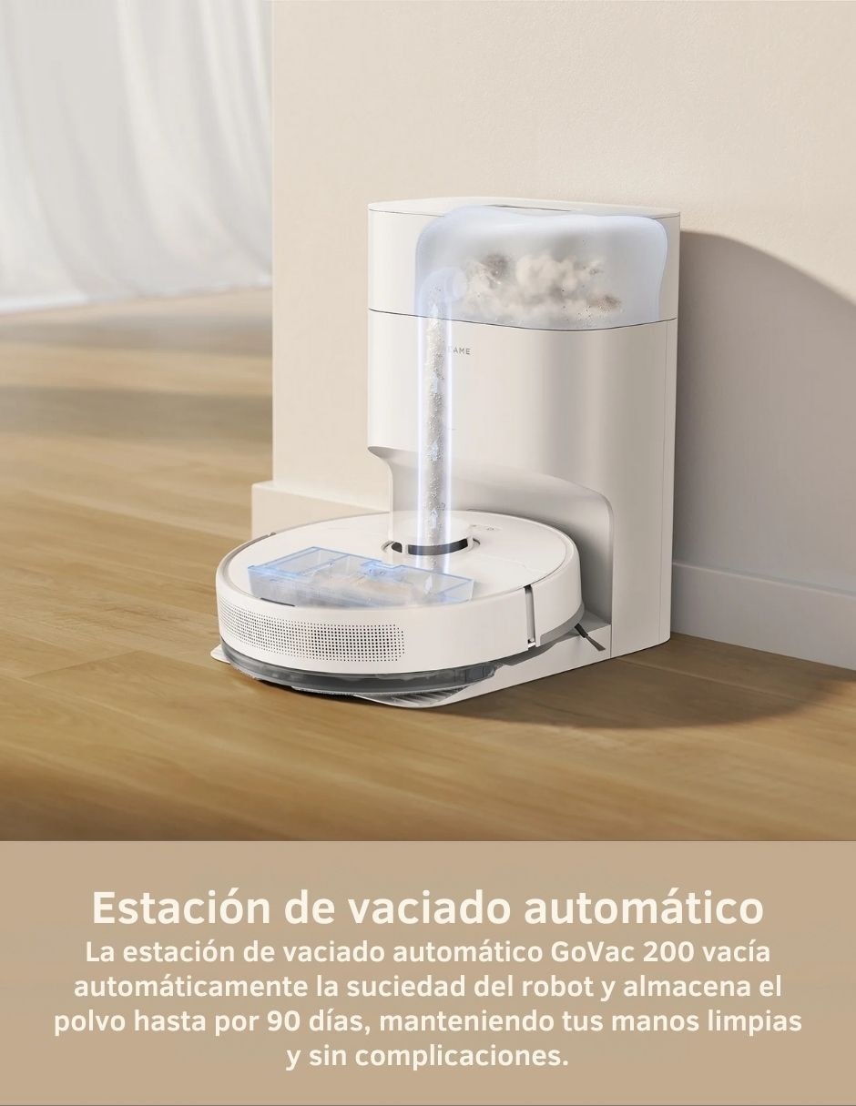Aspiradora robot Dreame Dreame GoVac 200 Kit 4 litros