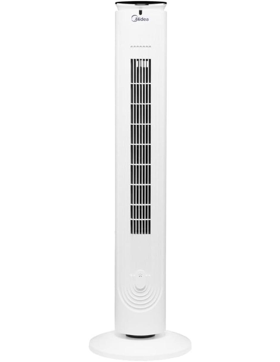 Ventilador de pedestal Midea con control remoto 5 velocidades