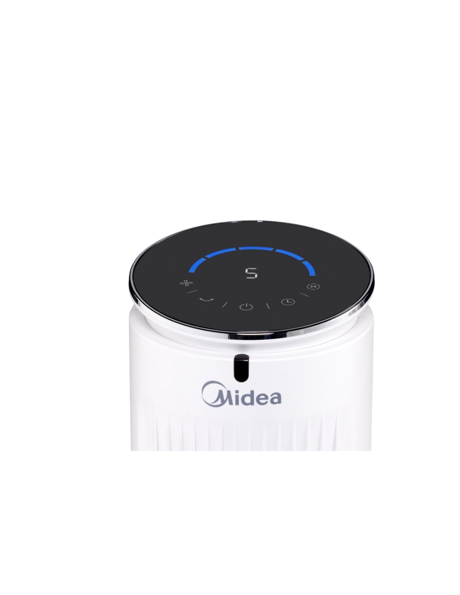 Ventilador de pedestal Midea con control remoto 5 velocidades