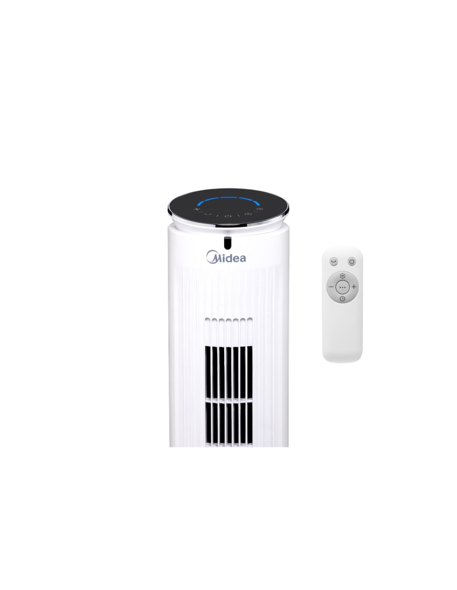 Ventilador de pedestal Midea con control remoto 5 velocidades