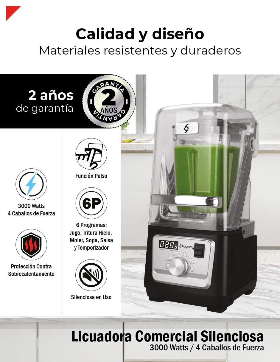 Licuadora BSSB01 6 velocidades 2